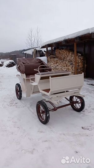 Карета-фаэтон для лошади или пони