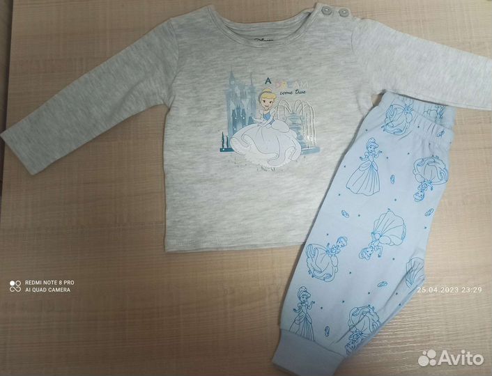 Одежда на девочку 68-74 пакетом