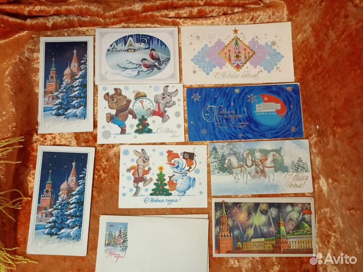 Открытки СССР, Брошюры, Карты, Схемы