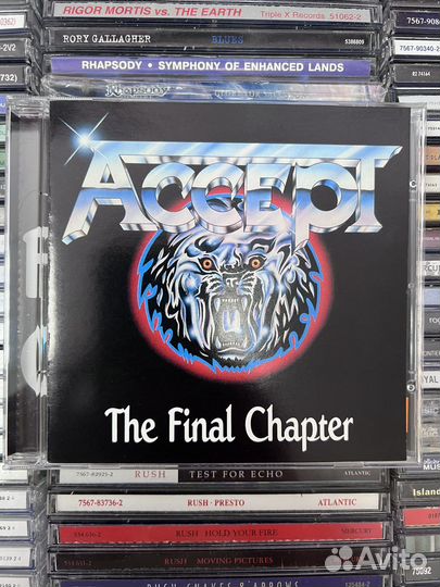 Музыкальные cd диски Accept Final Chapter