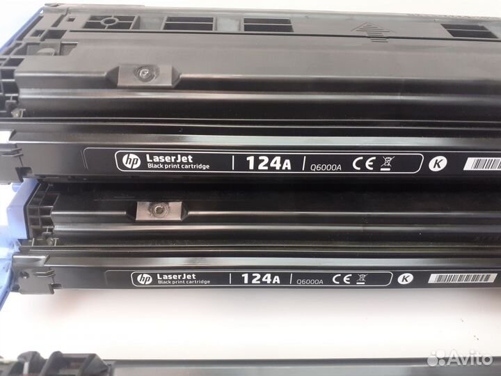 Картриджи бу оригинальные HP 124A