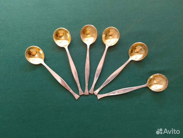 Винтажные чайные ложки мельхиор СССР