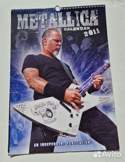 Раритеты Metallica (журналы, книги, календари)