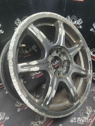 Литой диск 5х100 5х114.3 R16 Mazda 3 bk