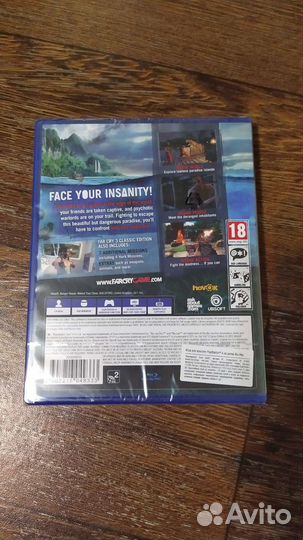 Новый диск Far Cry 3 ps4
