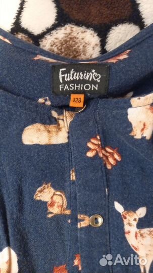 Платье- туника на девочку 128см