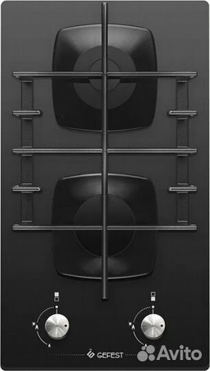 Газовая варочная панель Гефест 2-х конфорочная