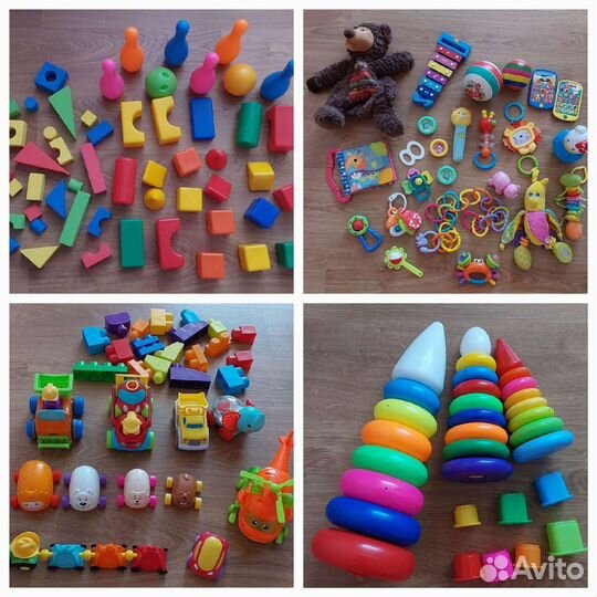 Развивающие игрушки погремушки машинки