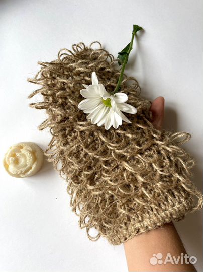 Эко-мочалки из джута