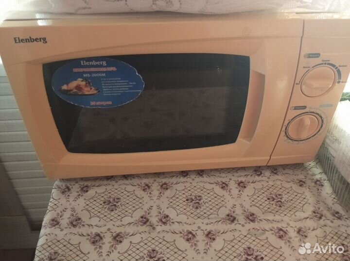 Свч микроволновая печь на запчасти