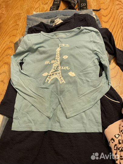 Вещи пакетом на девочку 122 128