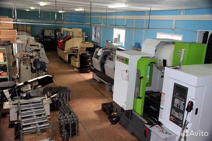Металлообработка токарная, фрезерная