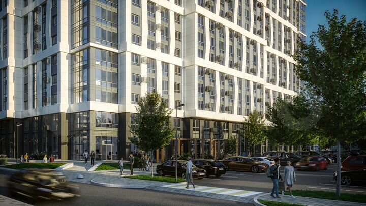 1-к. квартира, 41,2 м², 14/18 эт.