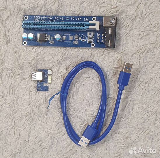 Райзер pci e x16 ver 007