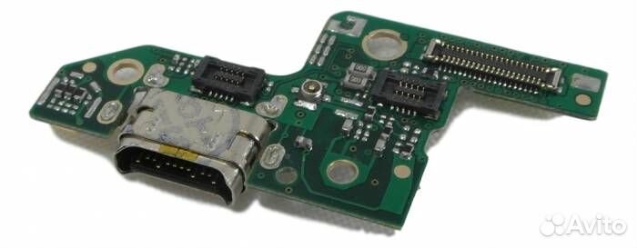 Шлейф Honor 8 (плата) + разъем зарядки + микрофон