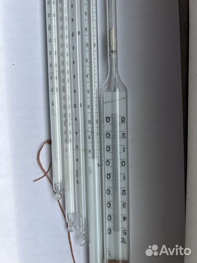 Термометр ртутный лабораторный СССР