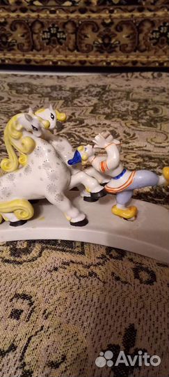 Фарфоровые статуэтки СССР лфз