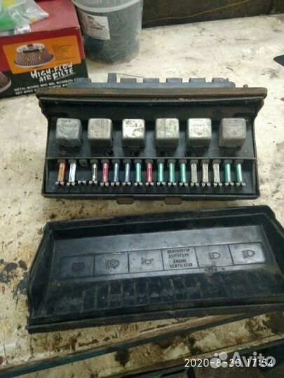 Блок предохранителей и реле на ваз 2107