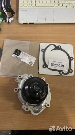 Прокладка помпы мерседес