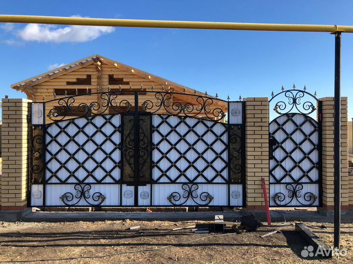 Кованые ворота