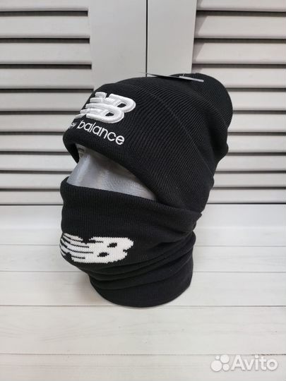 Шапка + снуд зима