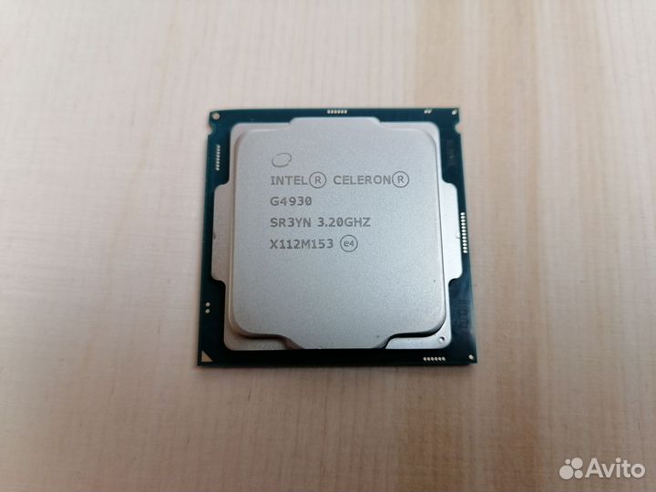 Процессор intel Celeron G4930 OEM