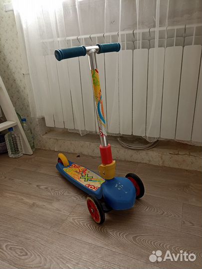 Самокат детский трехколесный складной