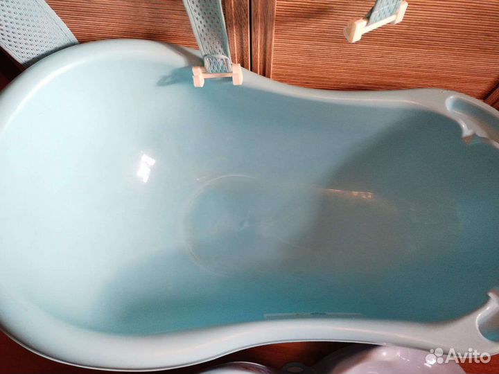 Ванночка для купания с горкой