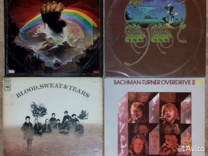 Виниловые пластинки. Зарубежный рок