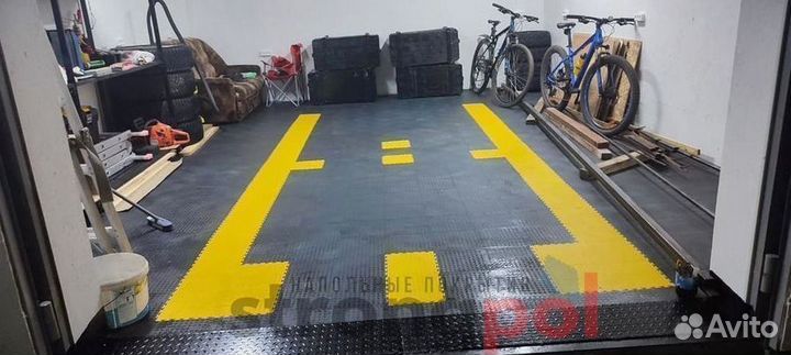 Модульная плитка пвх