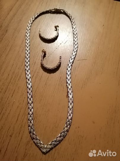 Серебряный комплект