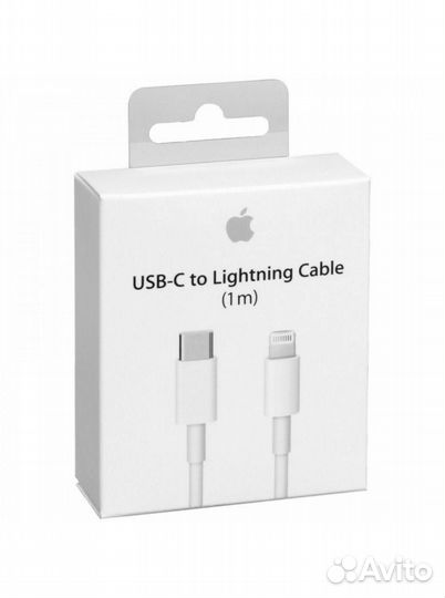 Блок питания Apple 20w/ USB-C t -Lightning(1 метр)