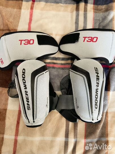 Налокотники хоккейные взрослые sr