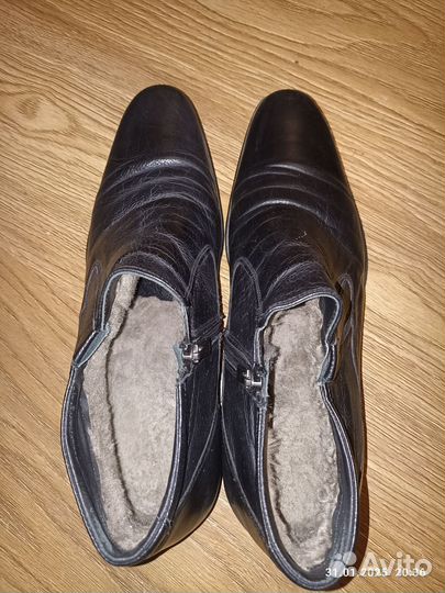 Полусапоги мужские зимние 42