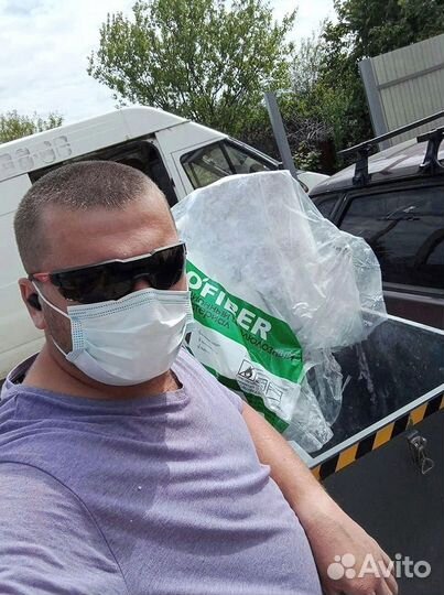 Утепление чердака эковатой