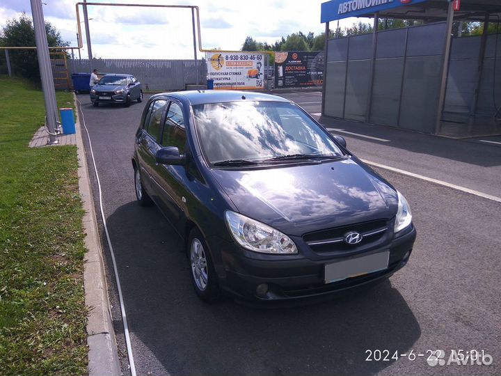 Hyundai Getz 1.6 МТ, 2007, 93 700 км