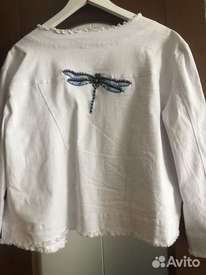 Джинсовая куртка женская