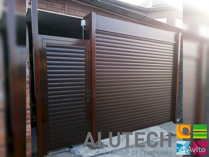 Ворота роллетные Аlutech