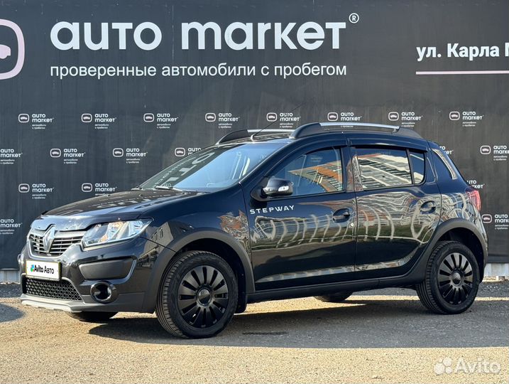 Renault Sandero Stepway 1.6 МТ, 2016, 120 000 км
