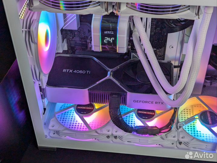 Игровой пк Ryzen 7600X / RTX 4060Ti Founders/32gb