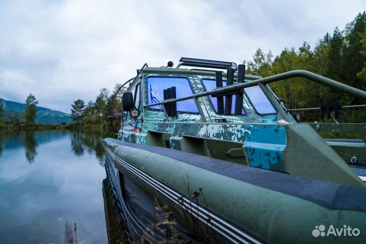 Аэролодка Север 750К с пробегом