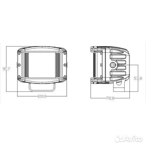 Фара ближнего света Aurora ALO-2-E4E15D1