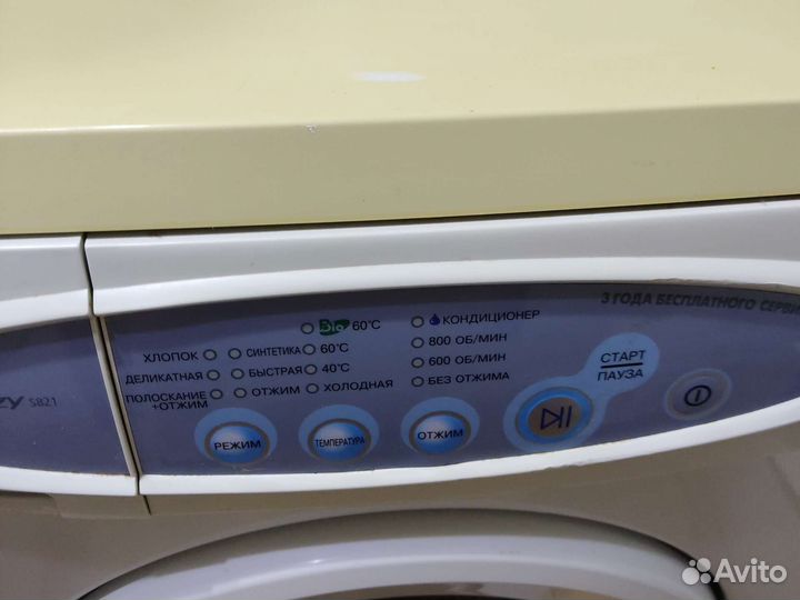 Узкая стиральная Samsung S821