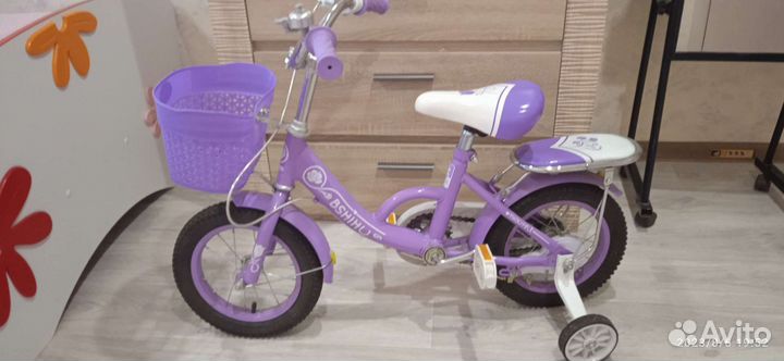 Велосипед для девочки от 3 лет