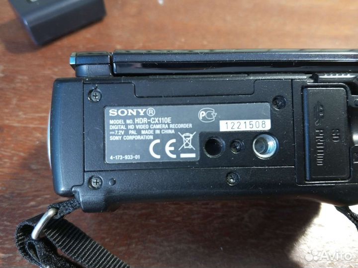 Видеокамера sony hdr-cx110e