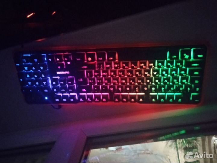 Игровая клавиатура гарнизон с подсветкой