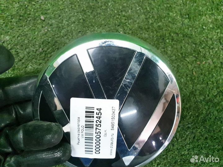 Эмблема решетки радиатора VW Polo 6 (2020-н.в.)