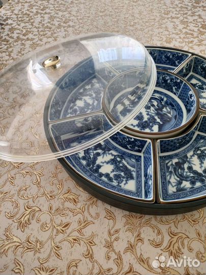 Менажница фарфор