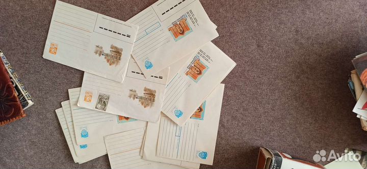 Почтовые конверты чистые СССР