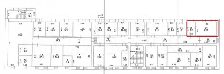 Сдам офисное помещение, 30 м²